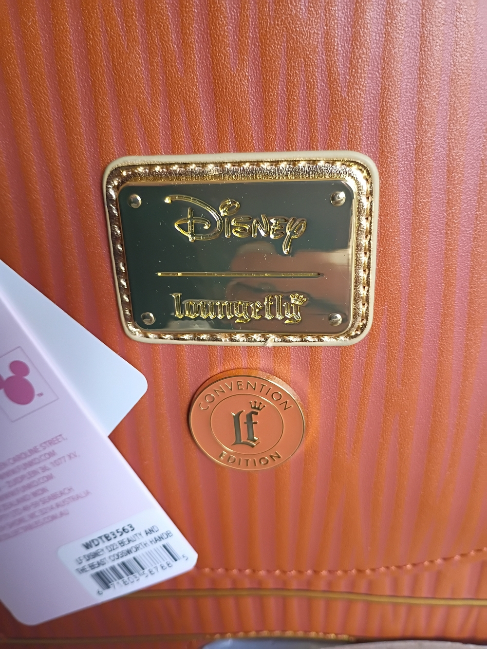 Disney Loungefly D23 Limited Edition Cogsworth Beauty And The Beast - Picture 3 of 3
